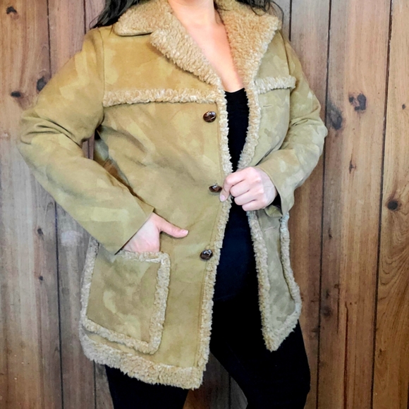 Vintage 70s style coat - Picture 2 of 11